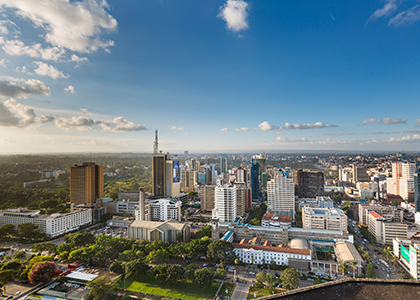 Nairobi skyline